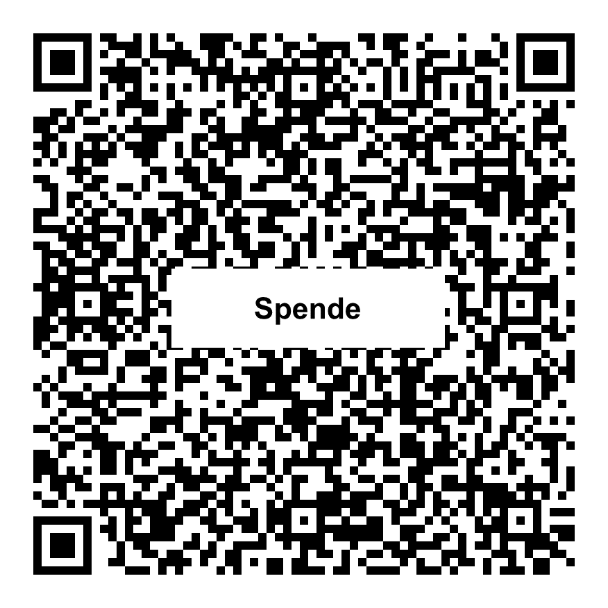 QR-Code zum Spenden an Angelina Meinecke Stiftung