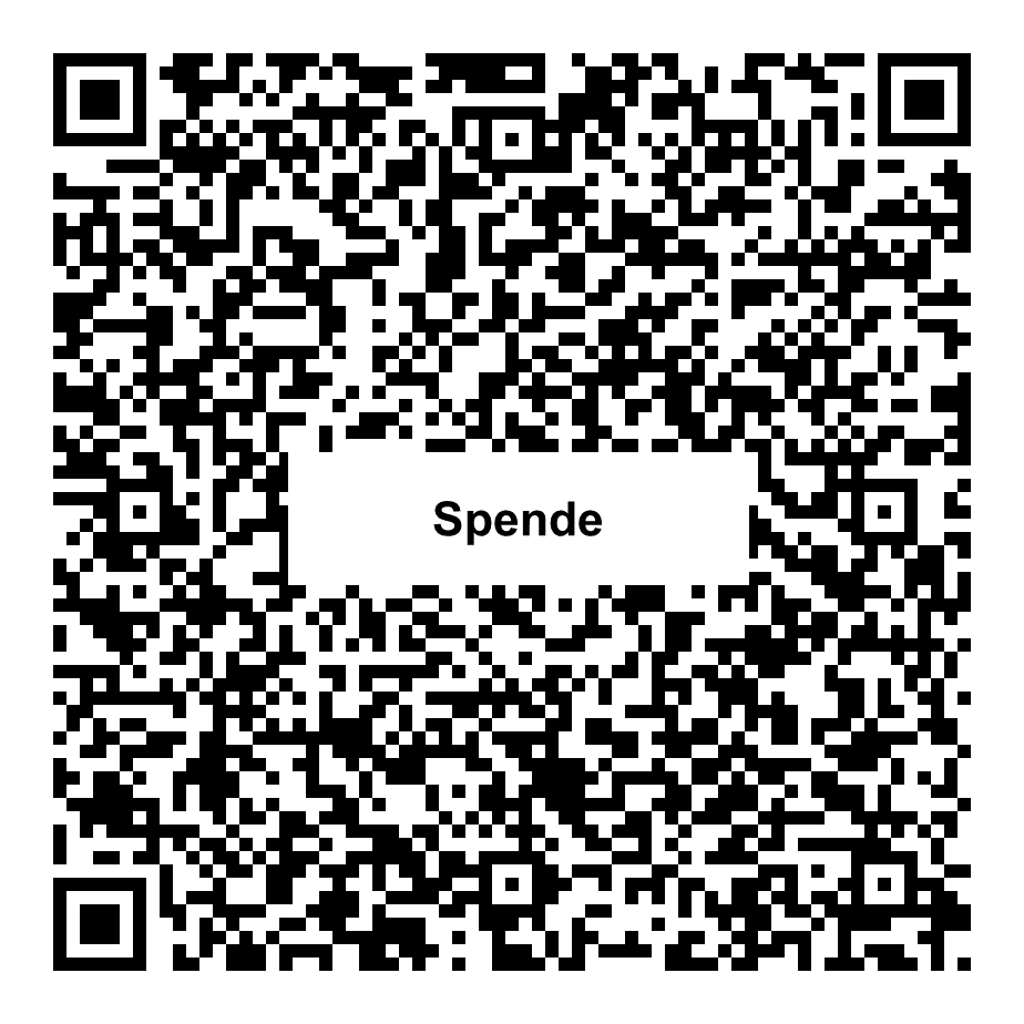 QR-Code zum Spenden an Annelies Ruts-Becker und Peter Ruts-Stiftung