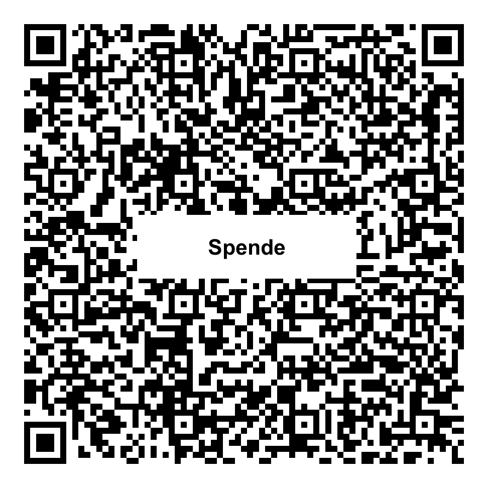QR-Code zum Spenden an Annemarie Rudolph Stiftungsfonds zugunsten Tierpark Hagenbeck