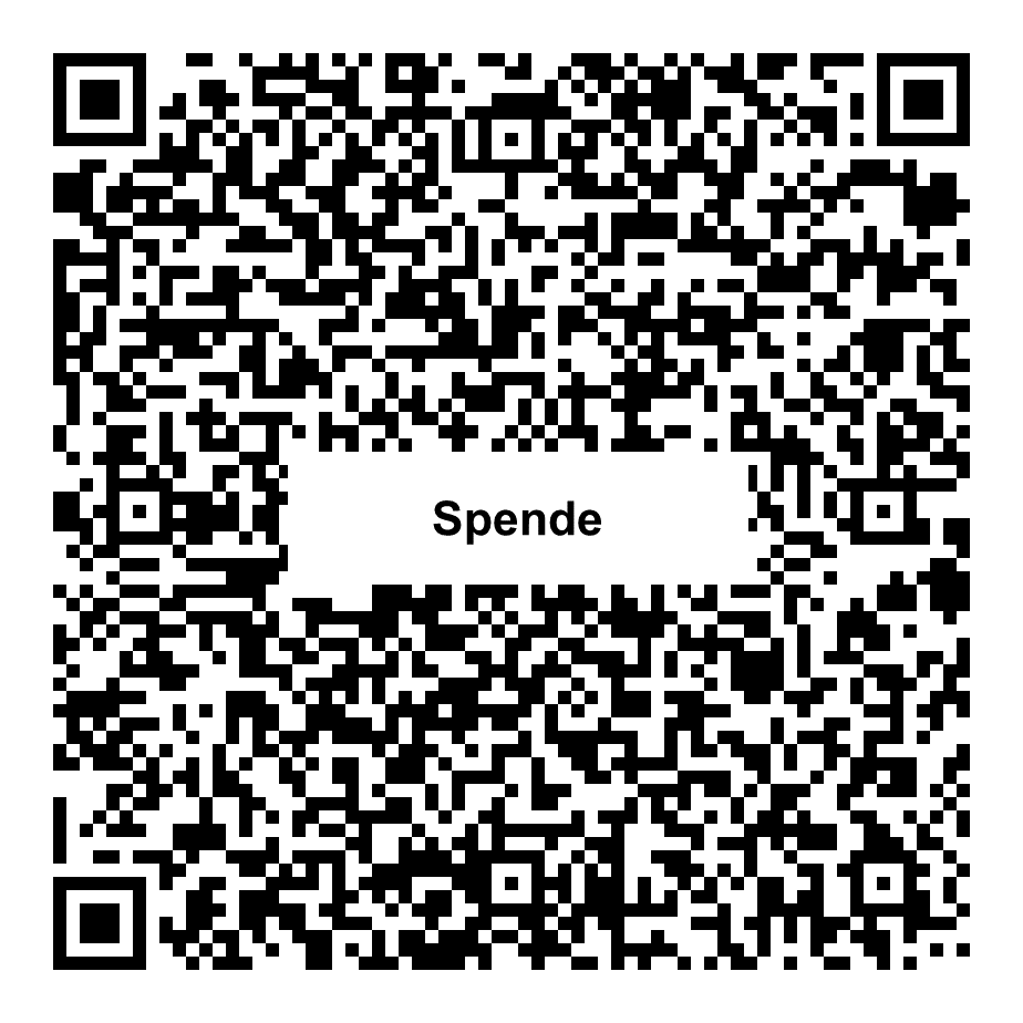 QR-Code zum Spenden an Beate Uhrbrock-Pliquet und Dr. Hanno Pliquet Zukunftsstiftung