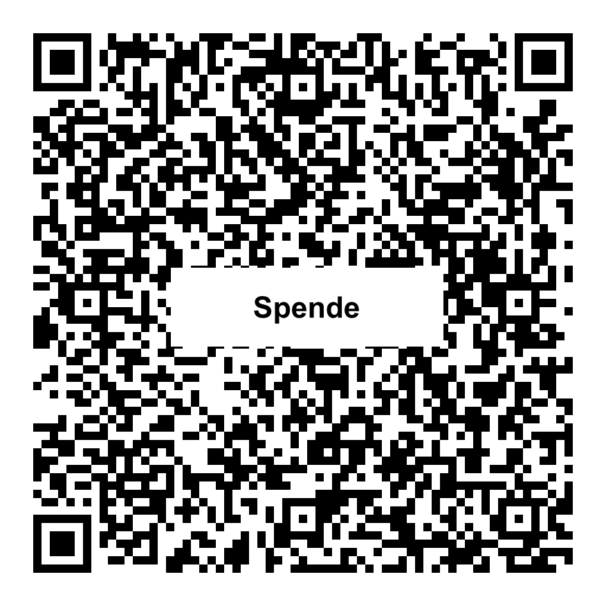 QR-Code zum Spenden an Bernt Diedrichsen Stiftung