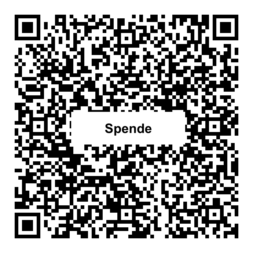 QR-Code zum Spenden an Bijou Brigitte Stiftung