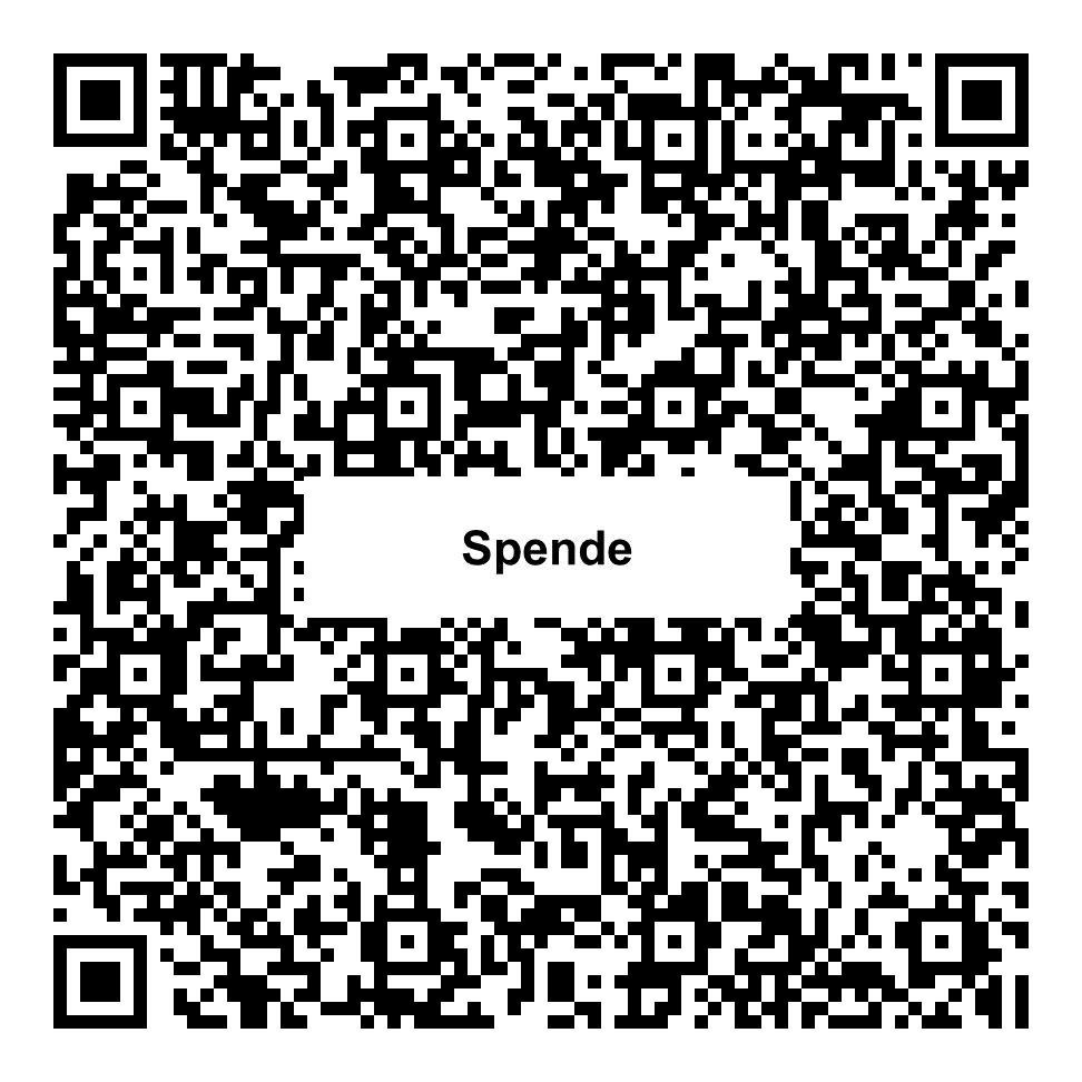 QR-Code zum Spenden an Care 4 food- Ulrich Bremer Stiftungsfonds für Hamburger Tafel e.V.