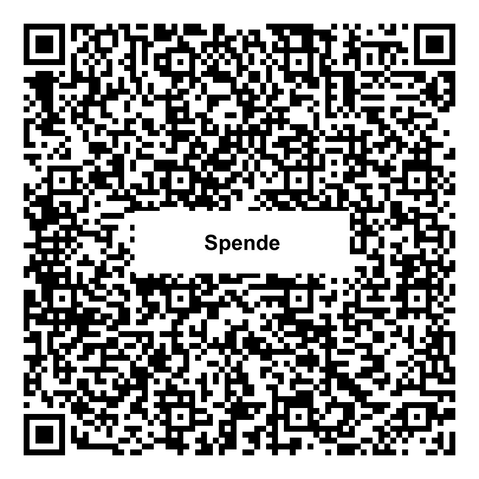 QR-Code zum Spenden an Carola von Manteuffel Stiftungsfonds zu Gunsten Hamburger Fürsorgeverein