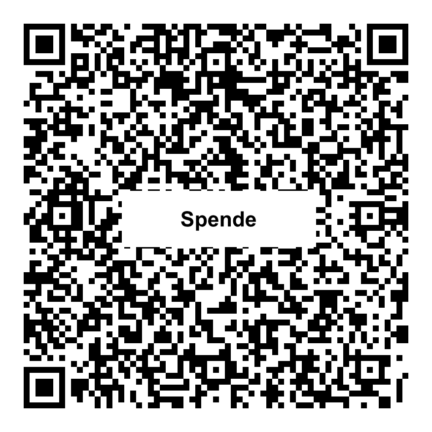 QR-Code zum Spenden an Carolina D’Amico Stiftung