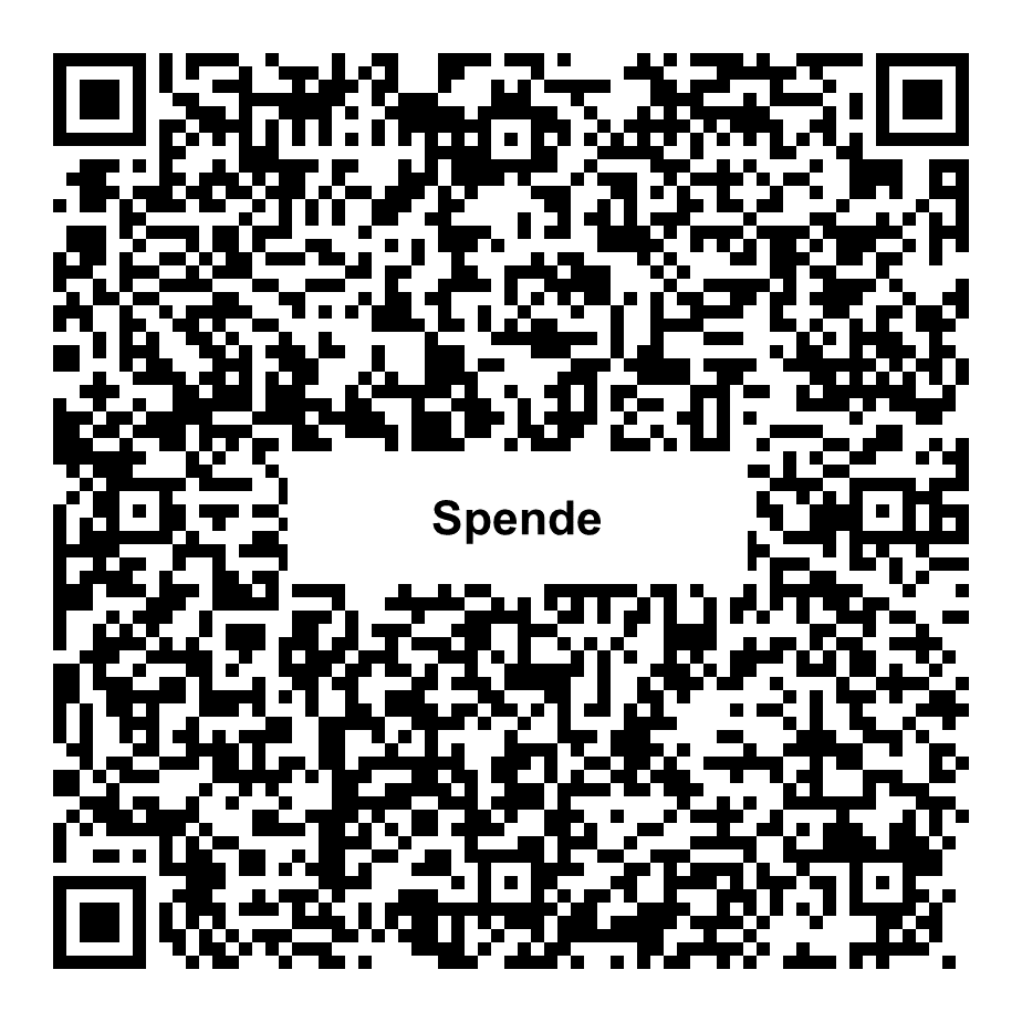 QR-Code zum Spenden an Christel Schönhoff Stiftungsfonds
