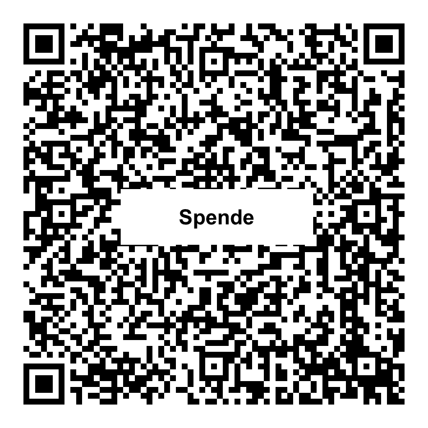 QR-Code zum Spenden an Christel und Armin Wizemann Stiftung