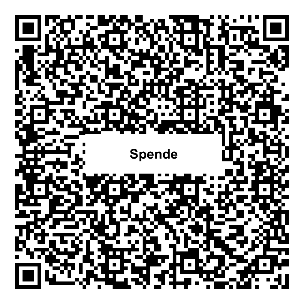 QR-Code zum Spenden an Cornelia-Sabine Pomme Stiftungsfonds