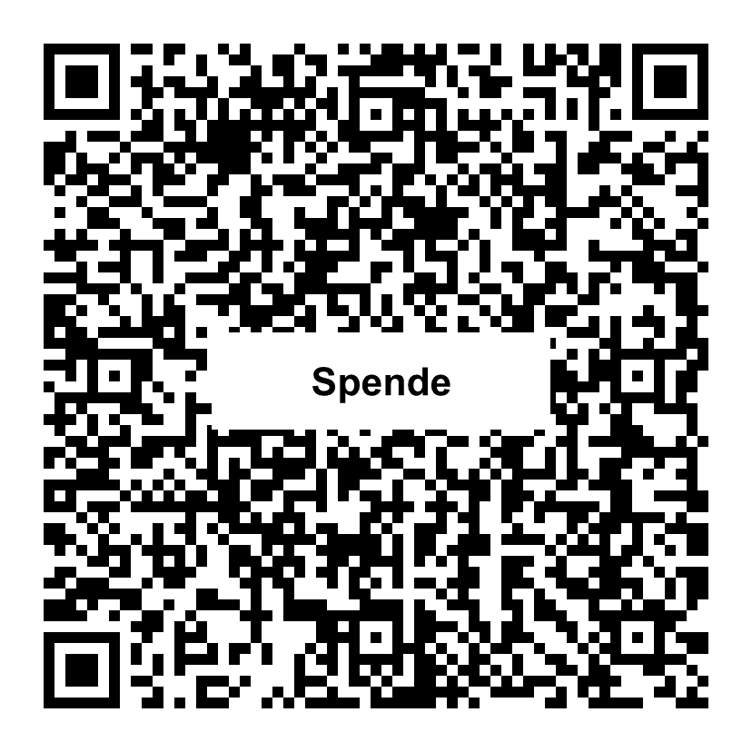 QR-Code zum Spenden an Deutsche YFU Stiftung
