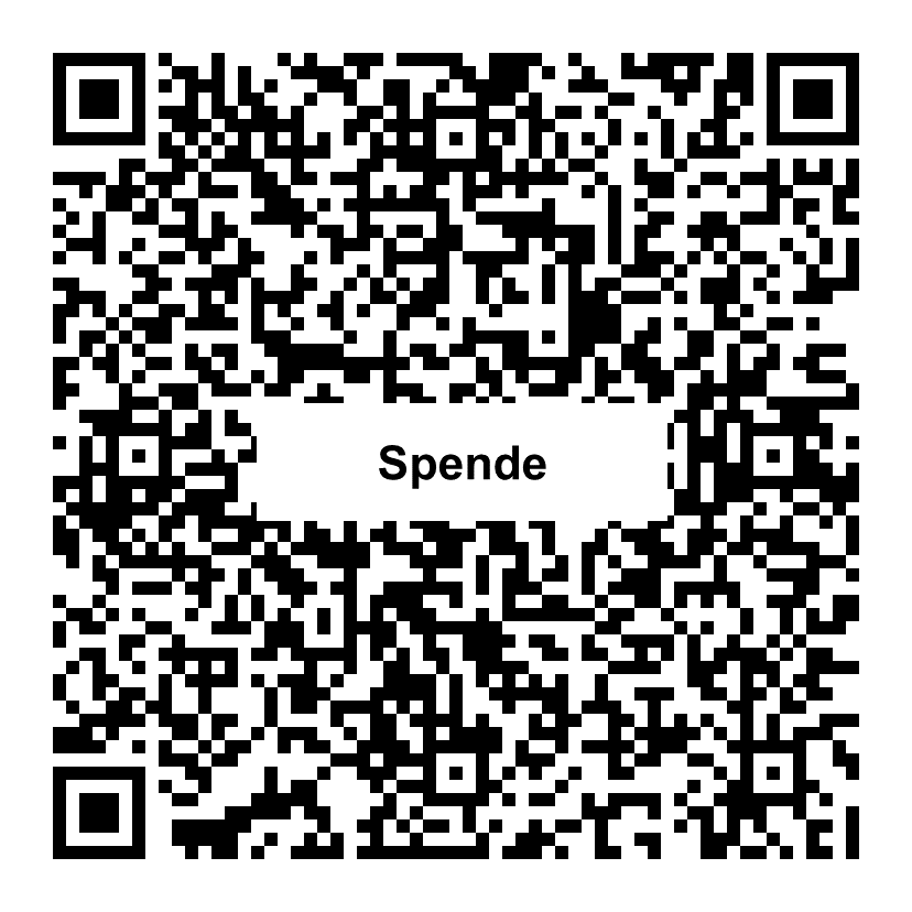 QR-Code zum Spenden an Don Ernesto Stiftung