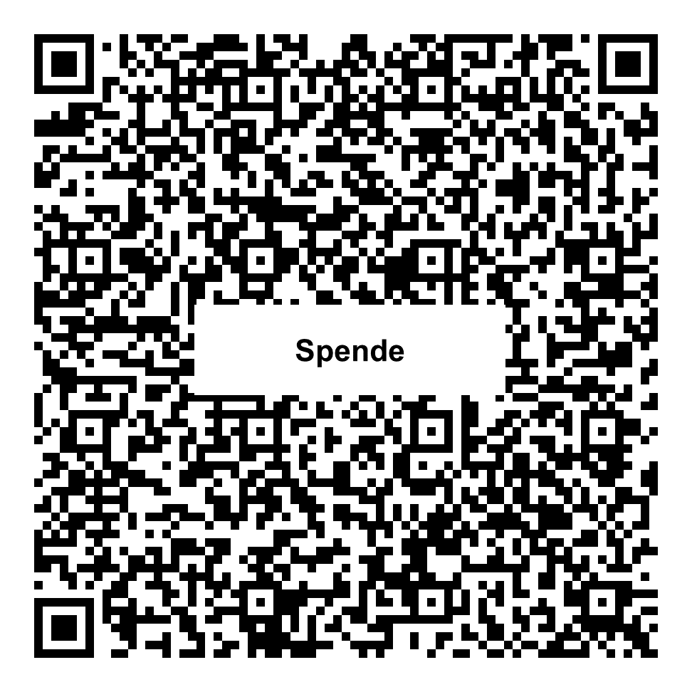 QR-Code zum Spenden an Dr. Dieter Husar Stiftungsfonds Astronomie