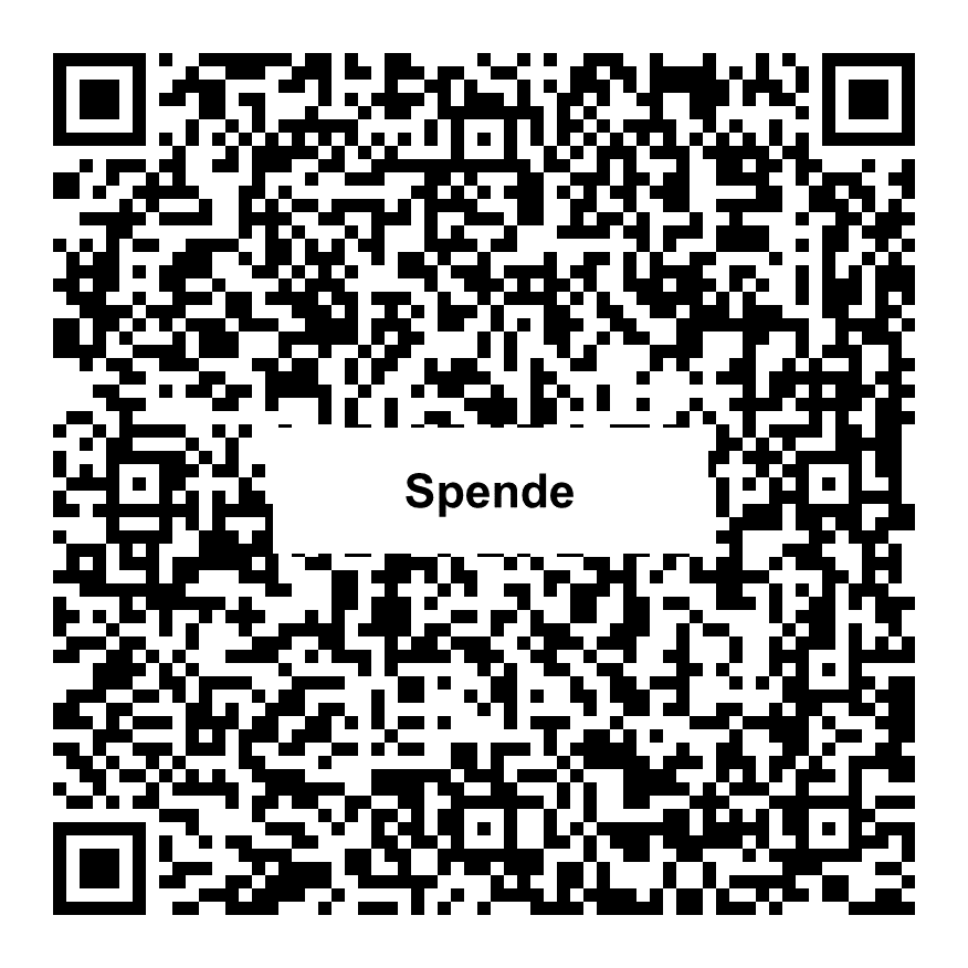 QR-Code zum Spenden an Dr. Wilfried Frei Stiftung