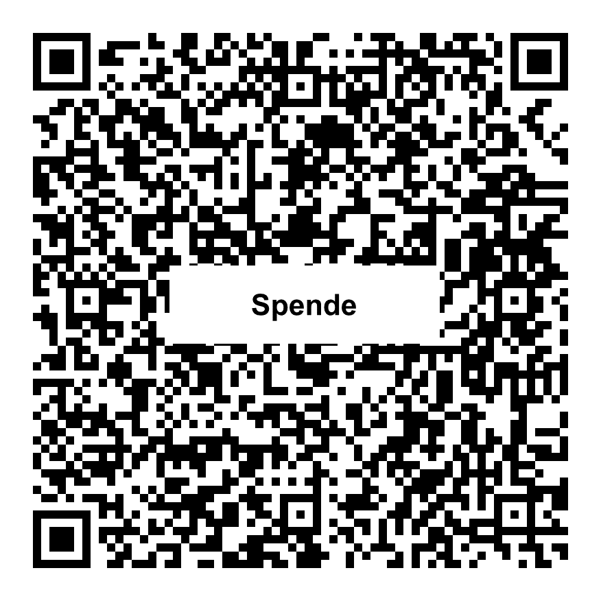 QR-Code zum Spenden an Elfriede Schneider Stiftung
