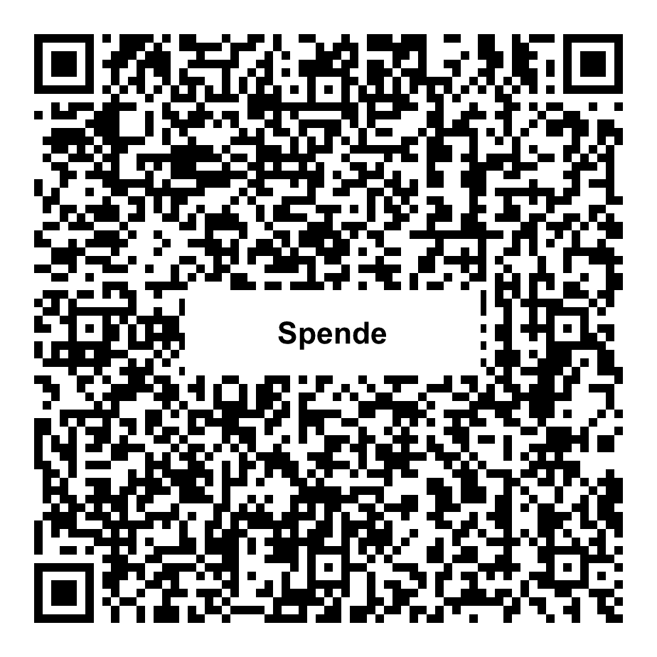 QR-Code zum Spenden an Familie Hirsch Stiftungsfonds