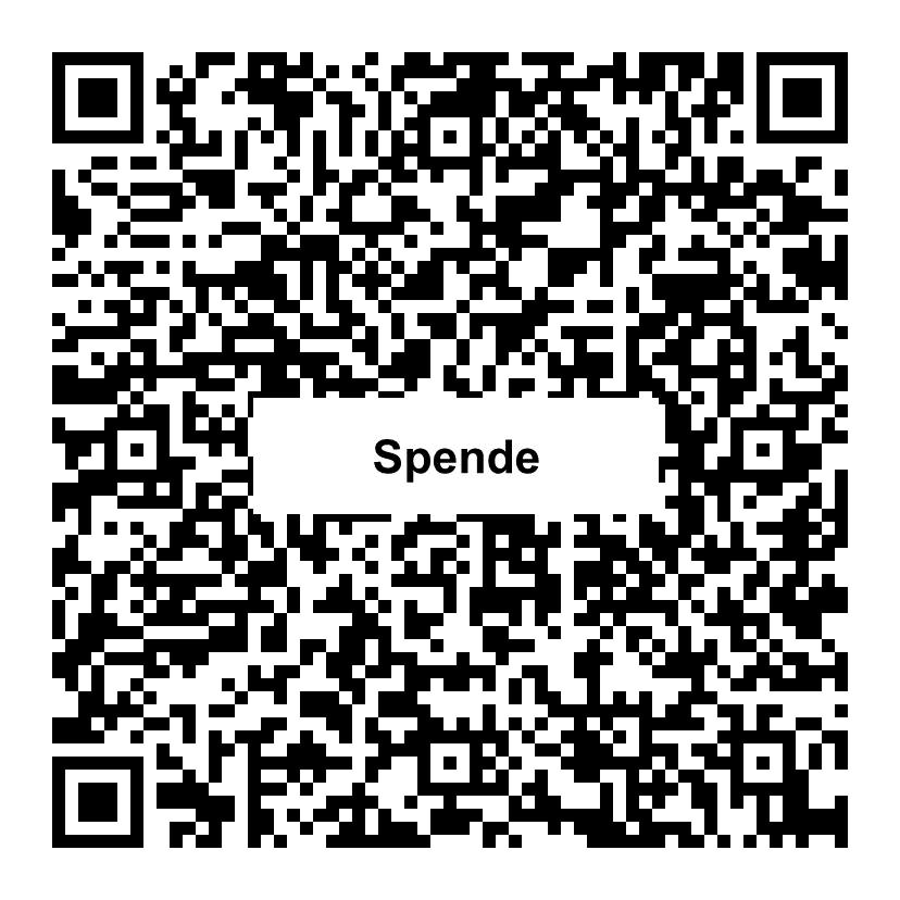 QR-Code zum Spenden an Fischer-Adams Stiftung