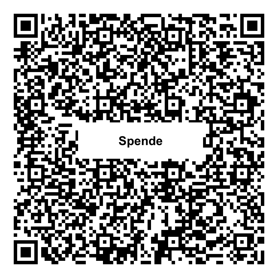QR-Code zum Spenden an Friedrich-Karl und Elvira Tschampel Stiftungsfonds