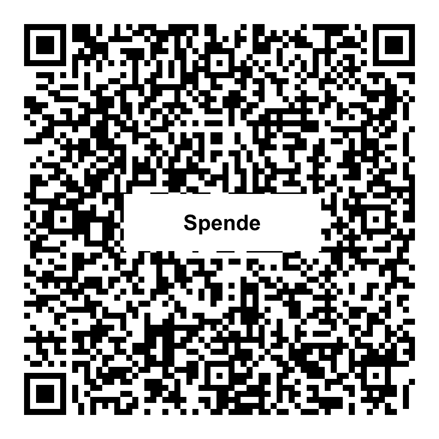 QR-Code zum Spenden an Gaby und Jürgen Peddinghaus Stiftung