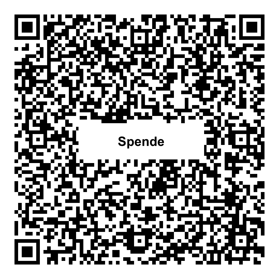 QR-Code zum Spenden an Günter Millnitz Stiftungsfonds