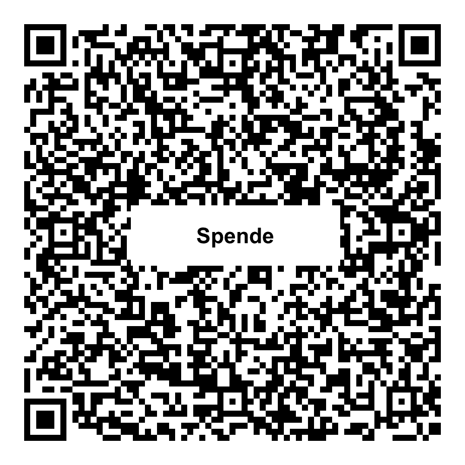 QR-Code zum Spenden an Hannelore Richter Stiftungsfonds