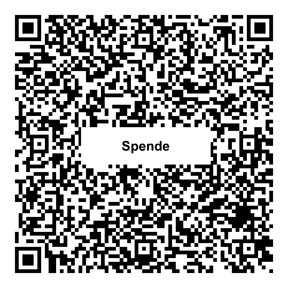 QR-Code zum Spenden an Hans-Georg Schrader Stiftungsfonds