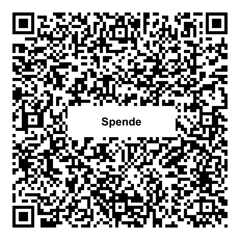 QR-Code zum Spenden an Harald Rose Stiftungsfonds