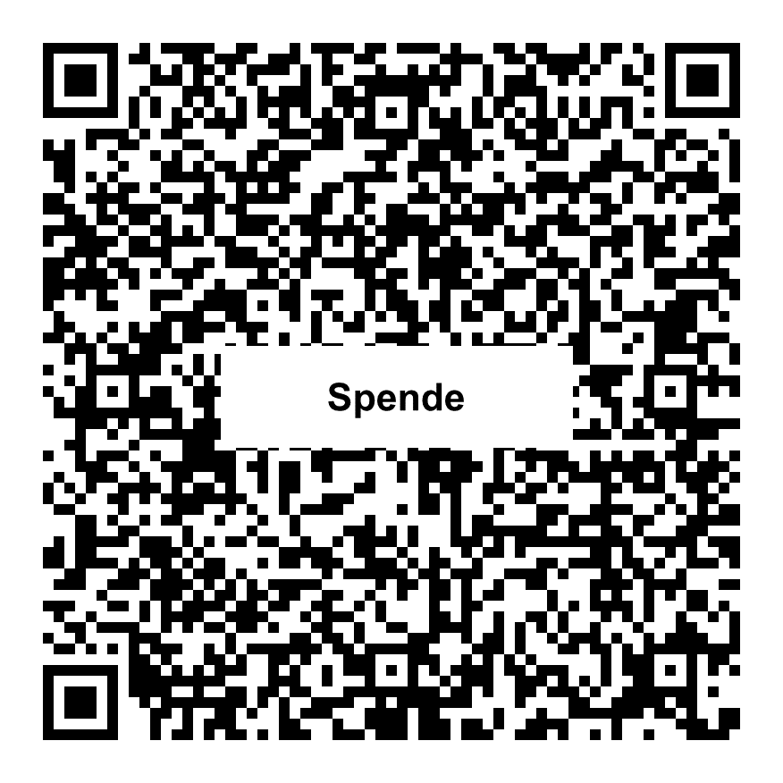 QR-Code zum Spenden an Harders Familien Stiftung