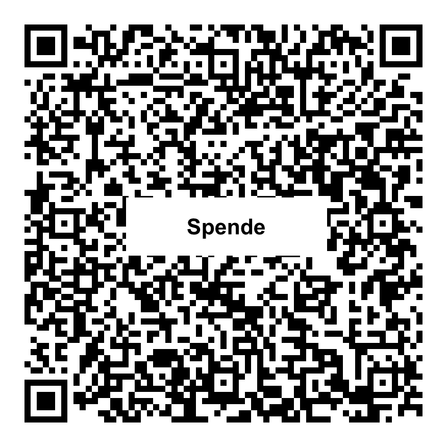 QR-Code zum Spenden an Heidi + Friedrich Heibey Kultur-Stiftung