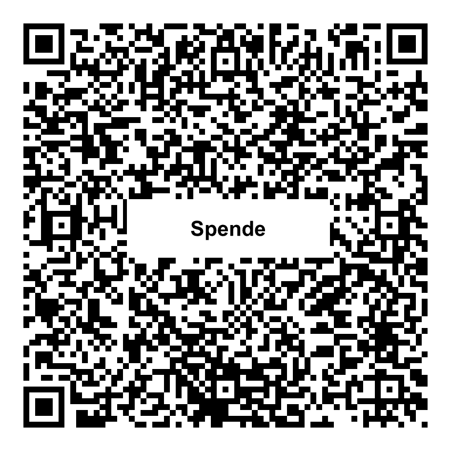 QR-Code zum Spenden an Hella Bauer Stiftungsfonds