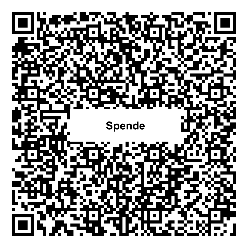 QR-Code zum Spenden an Hella und Claus Frahem Stiftungsfonds