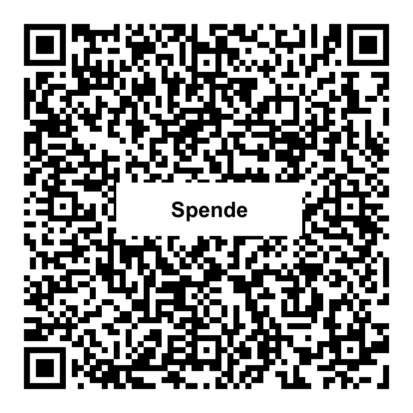 QR-Code zum Spenden an Henriksen-Stiftung