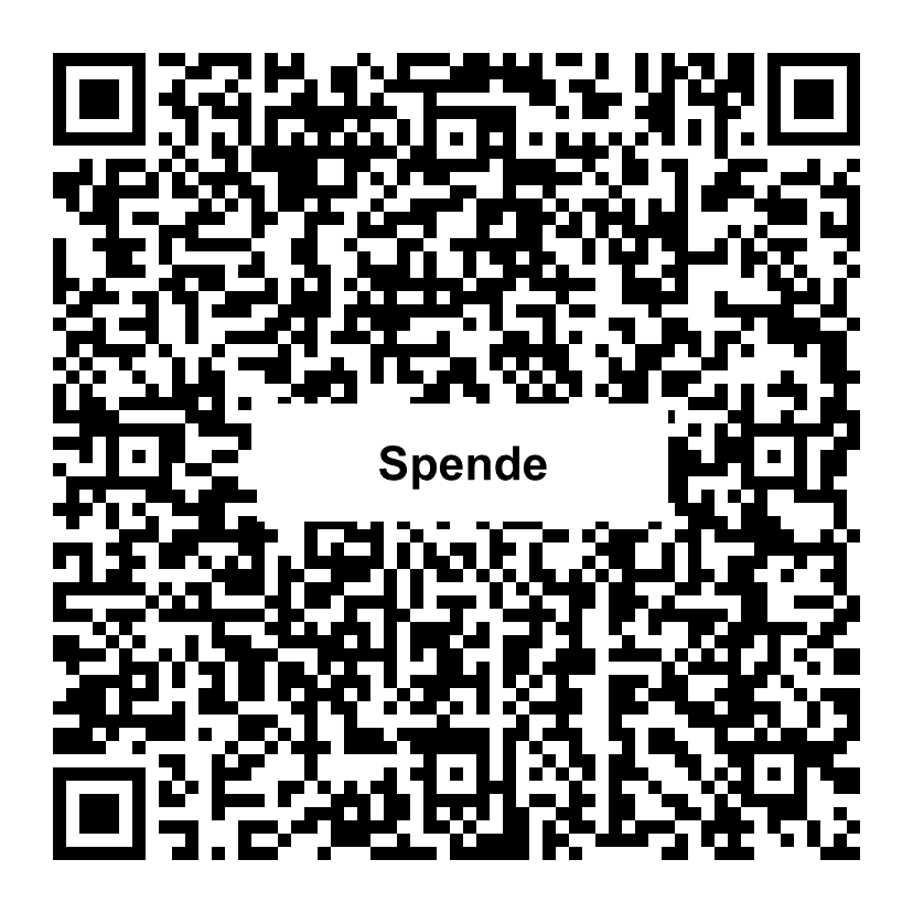 QR-Code zum Spenden an Hermann Hell Stiftung