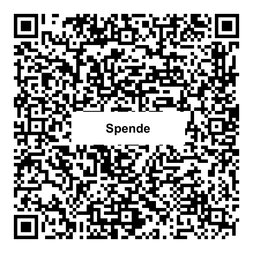 QR-Code zum Spenden an Hildegard Rausch Stiftung