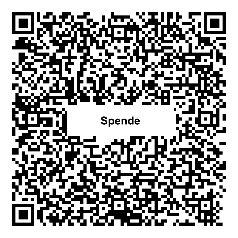 QR-Code zum Spenden an Horst und Monika Reimers Stiftungsfonds