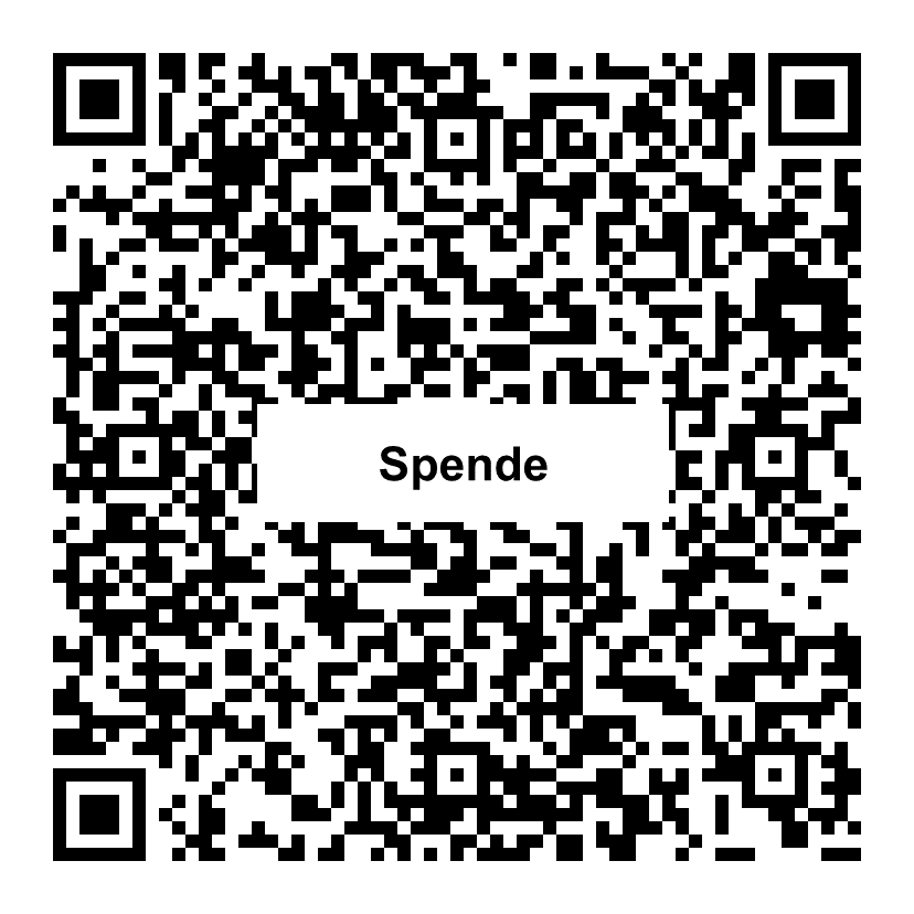 QR-Code zum Spenden an Hugin-Munin Stiftung