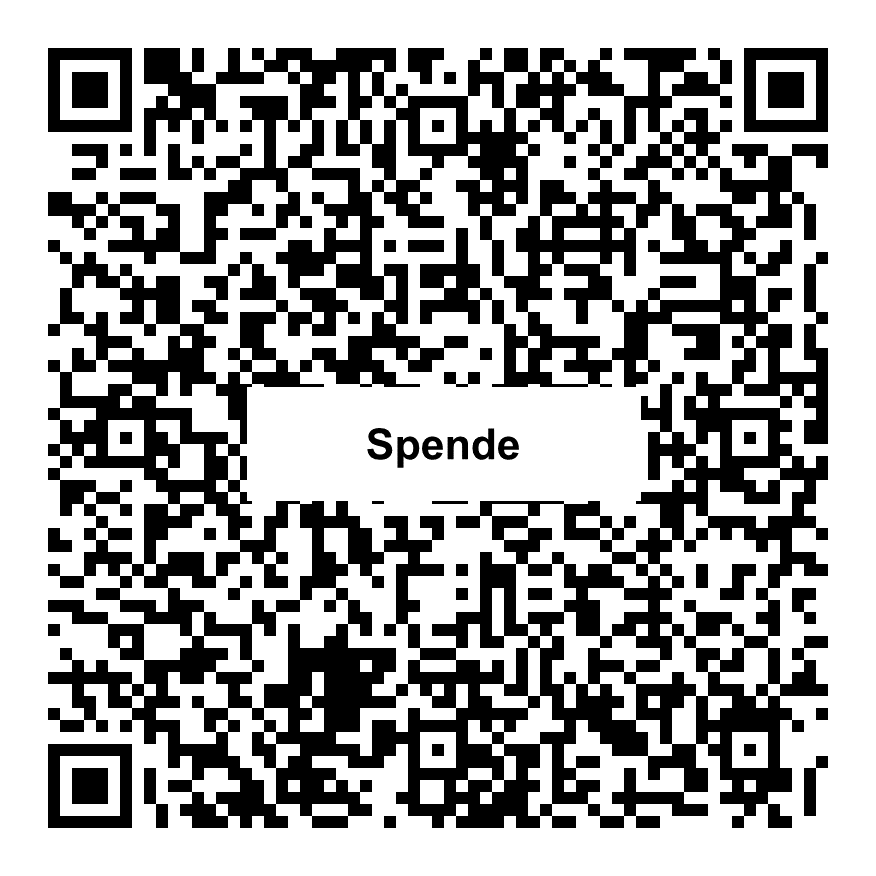 QR-Code zum Spenden an Kammersänger Manfred Capell Stiftung