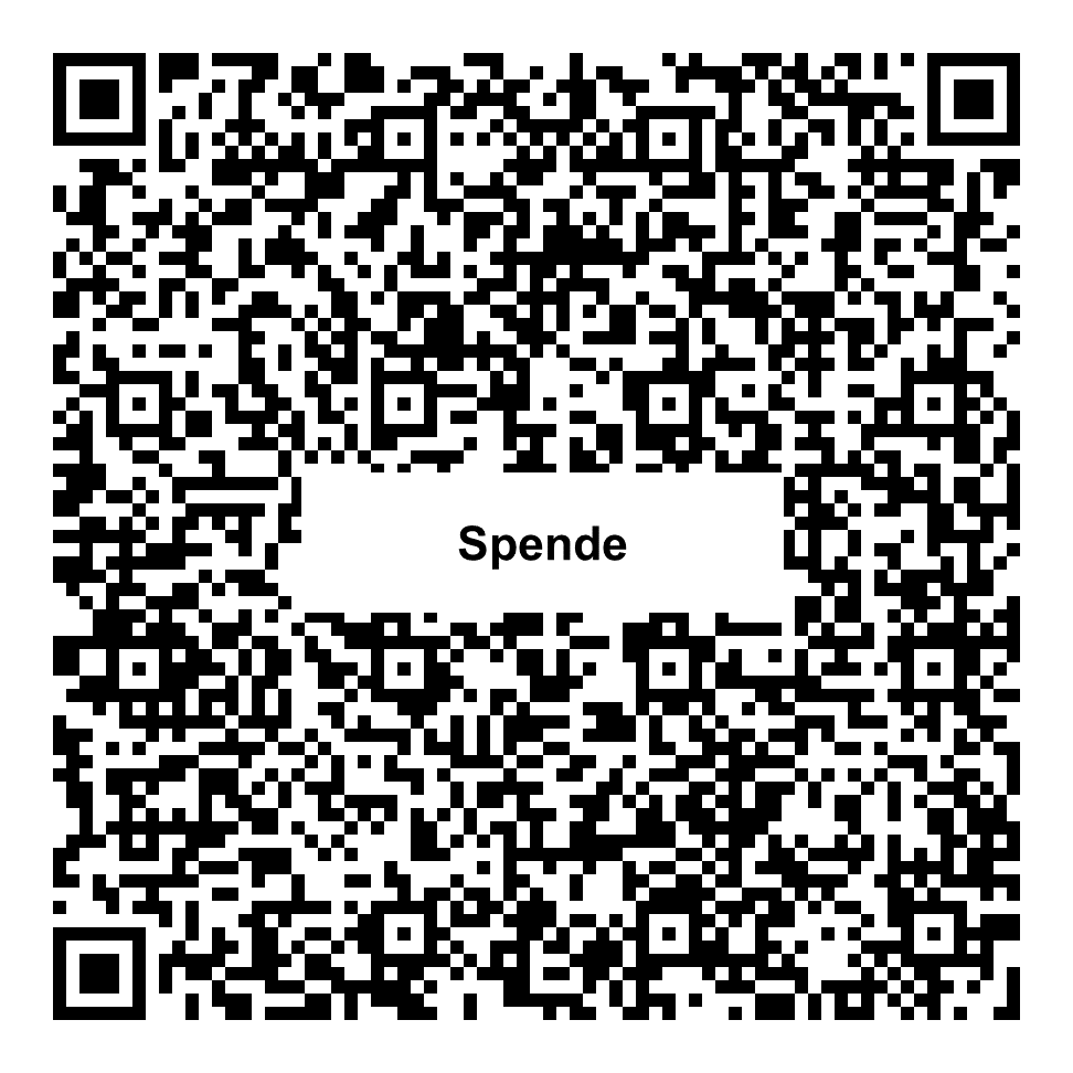 QR-Code zum Spenden an Karin Kröger Stiftungsfonds zugunsten der Hamburger Tafel e.V.