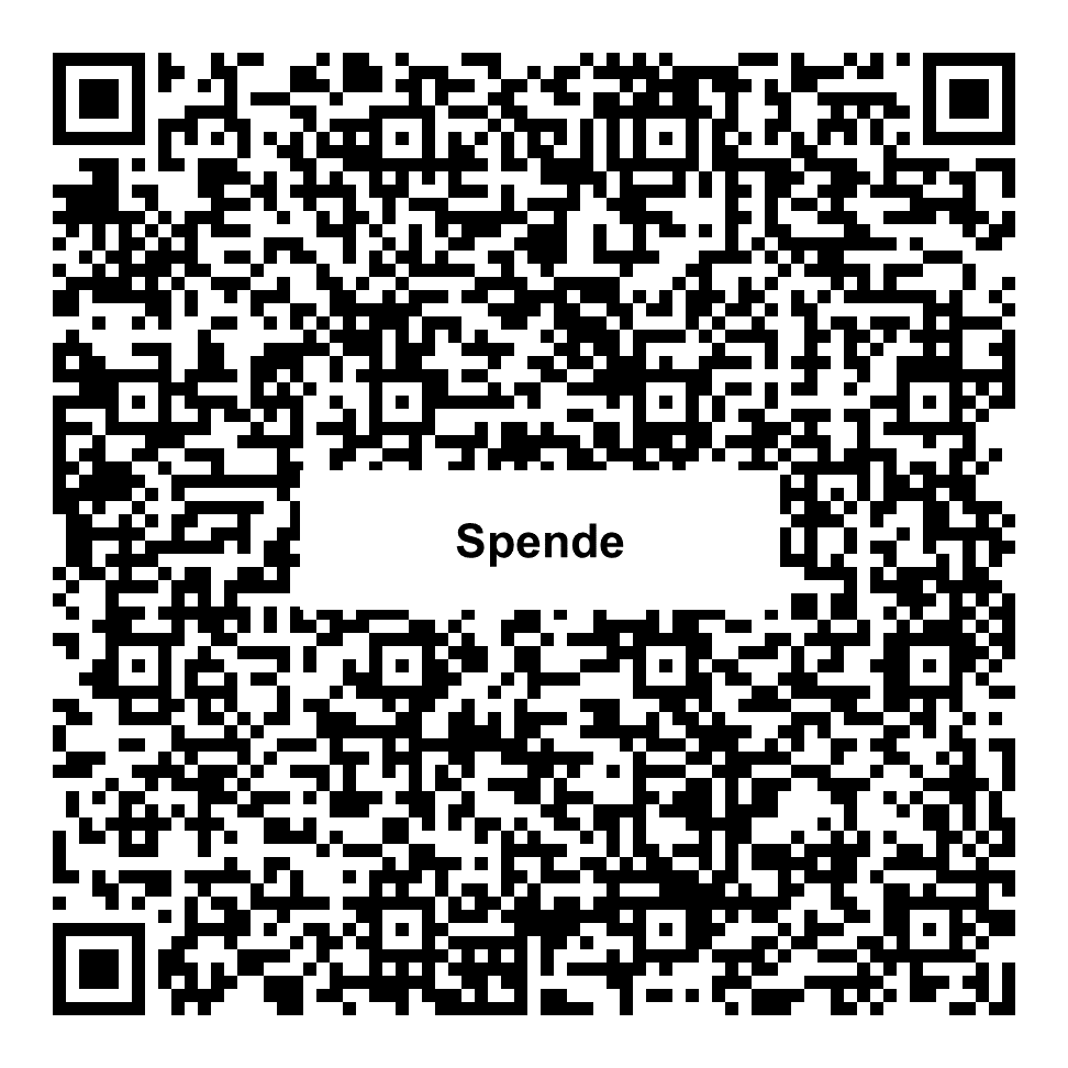 QR-Code zum Spenden an Karin Kröger Stiftungsfonds zugunsten Mentor - die Leselernhelfer Hamburg e. V.