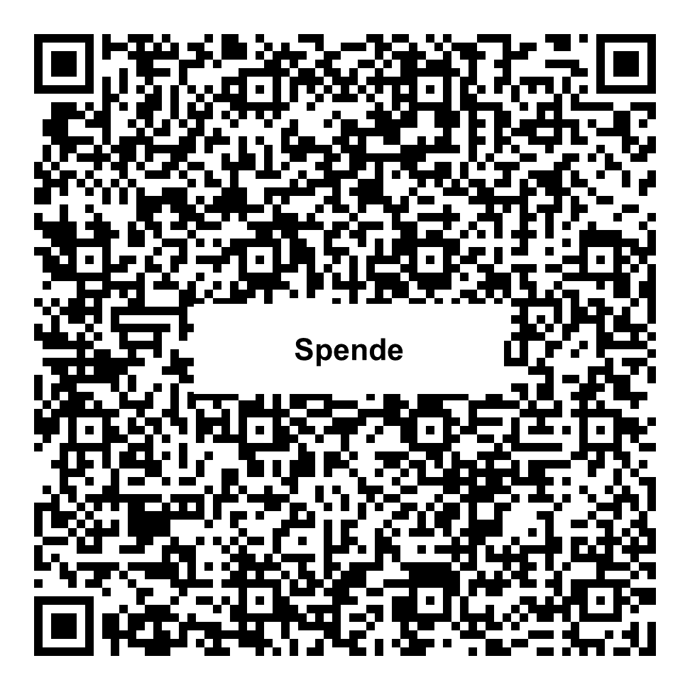 QR-Code zum Spenden an Karlheinz Kruse Stiftungsfonds zugunsten Hamburger Tafel e.V.