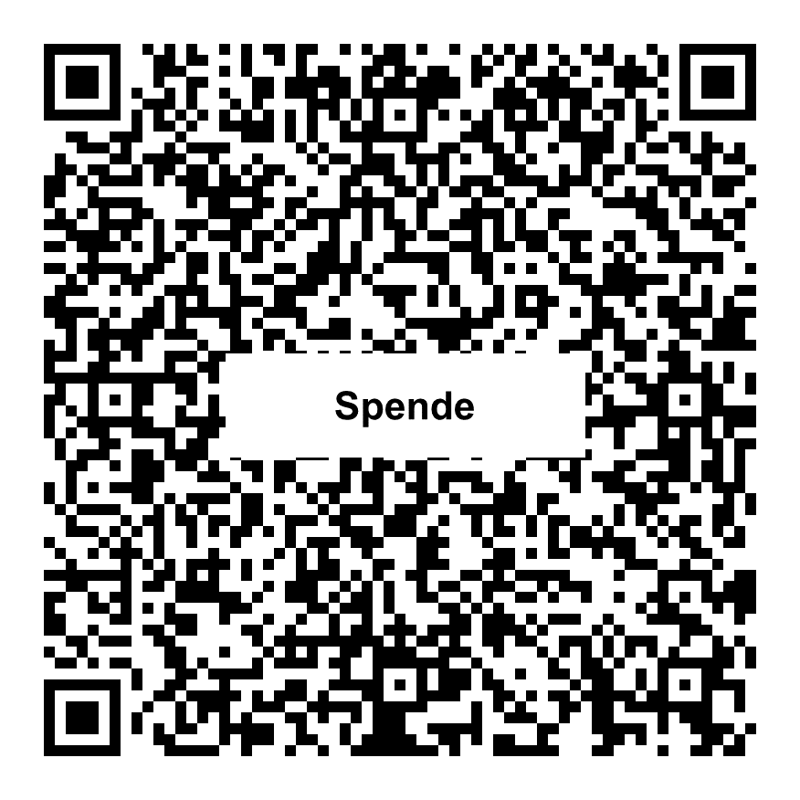 QR-Code zum Spenden an Klaus-Peter Beckmann Stiftung