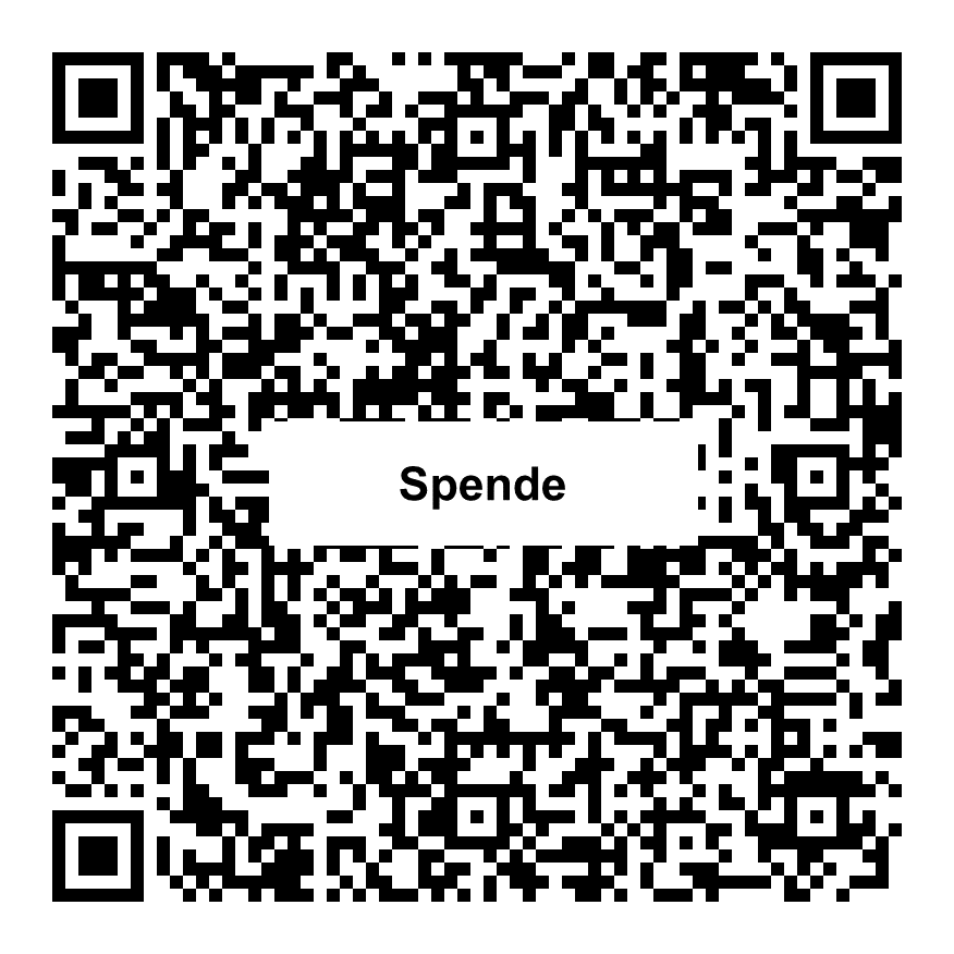 QR-Code zum Spenden an Kurt und Elke Kröger-Stiftung