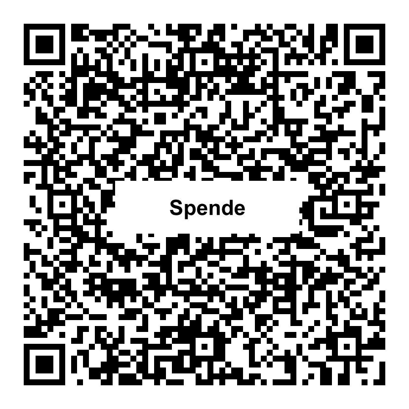 QR-Code zum Spenden an Lea & Luna Stiftung