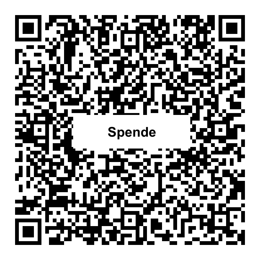 QR-Code zum Spenden an Lessing Stiftung
