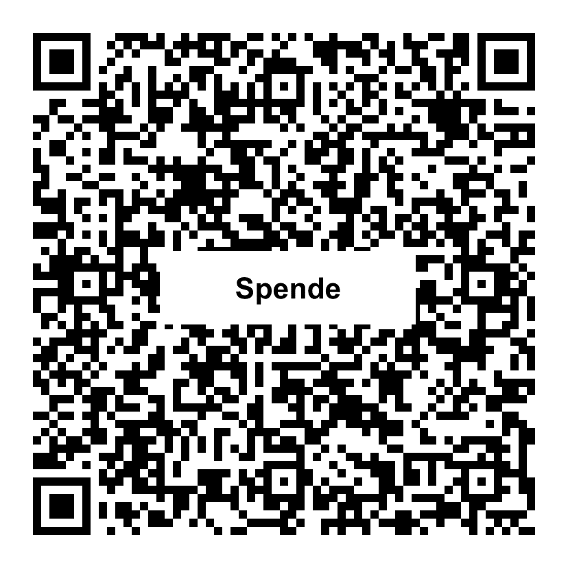 QR-Code zum Spenden an Lisa Schultz Stiftung