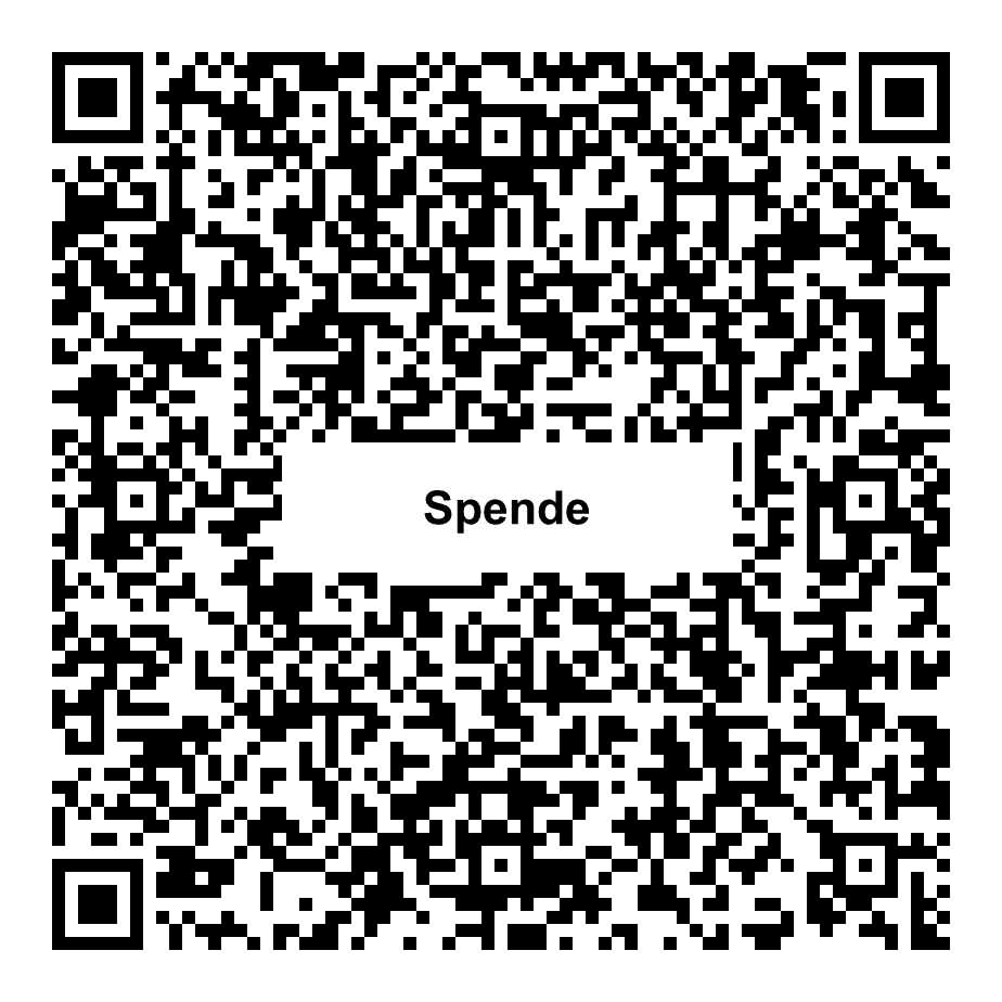 QR-Code zum Spenden an Maria und Hildegard Müller Stiftungsfonds