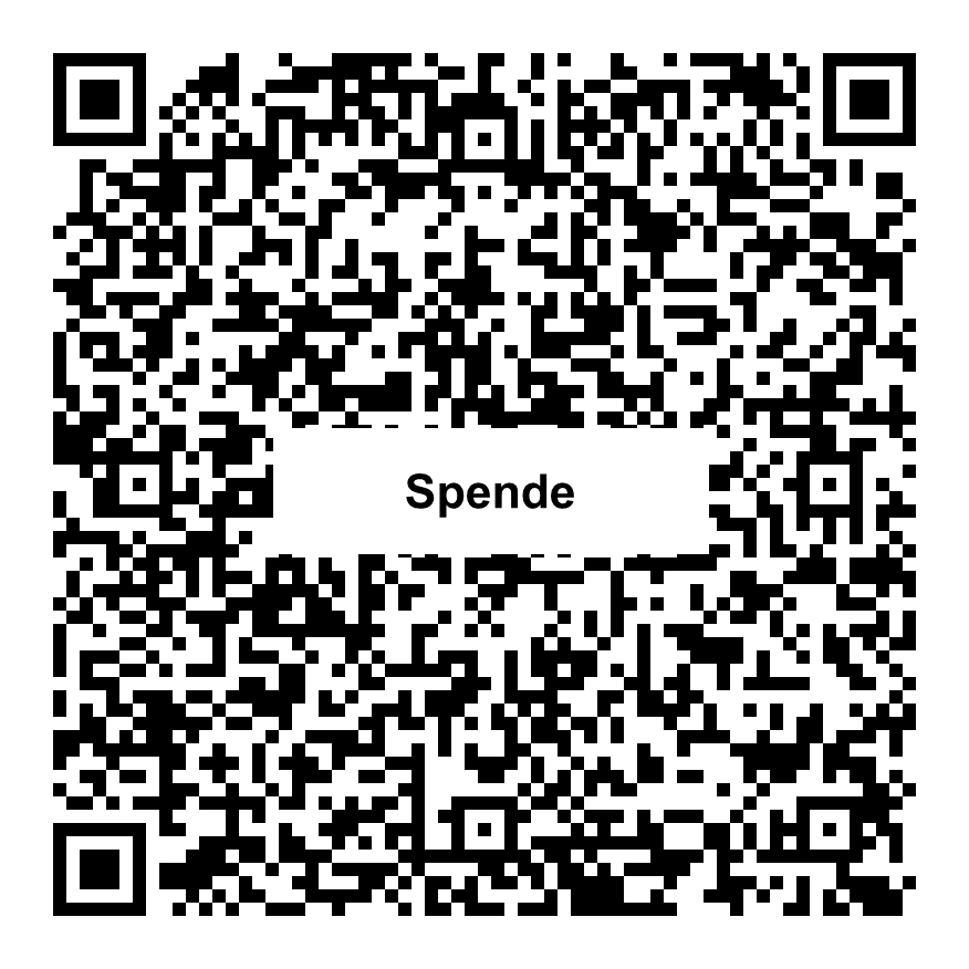 QR-Code zum Spenden an Marianne und Bernd-E. Korthals Stiftung