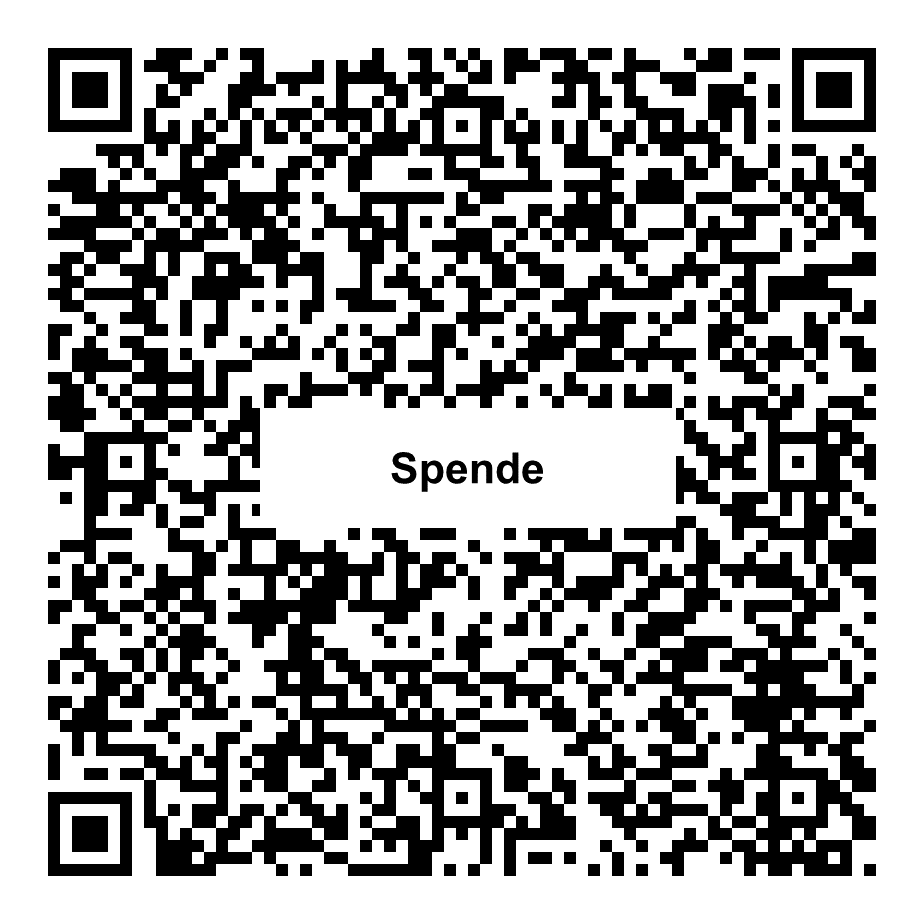 QR-Code zum Spenden an Peter Stahl Stiftungsfonds