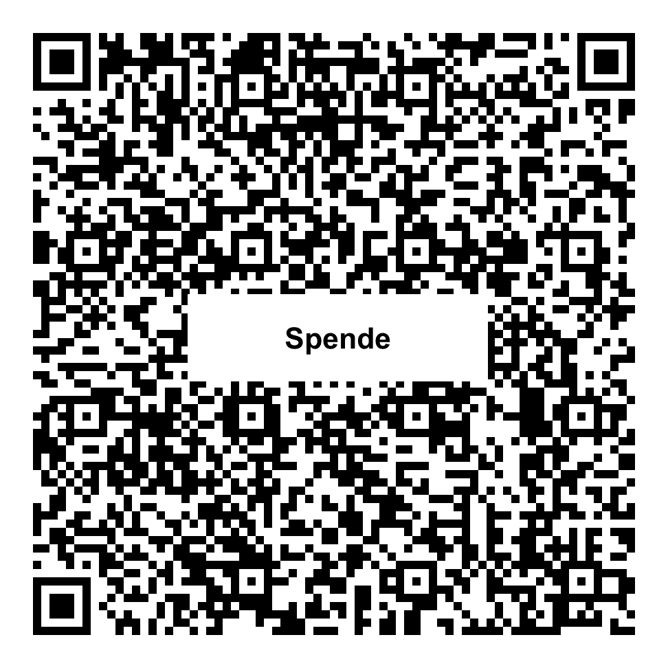 QR-Code zum Spenden an Petra und Imbert Rolla Du Rosey Stiftungsfonds