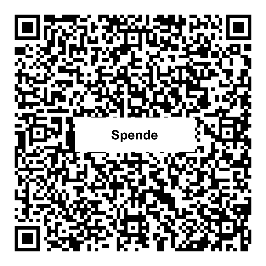 QR-Code zum Spenden an Reinhold und Liselotte Lorenz Stiftung