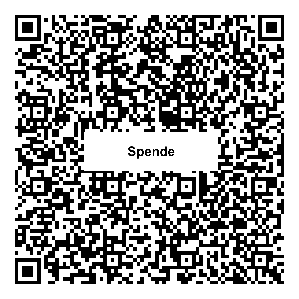 QR-Code zum Spenden an Renate und Günter Olbinsky Stiftungsfonds