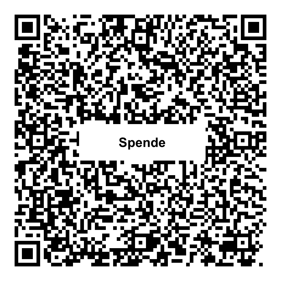 QR-Code zum Spenden an Rolf Hilger Stiftungsfonds